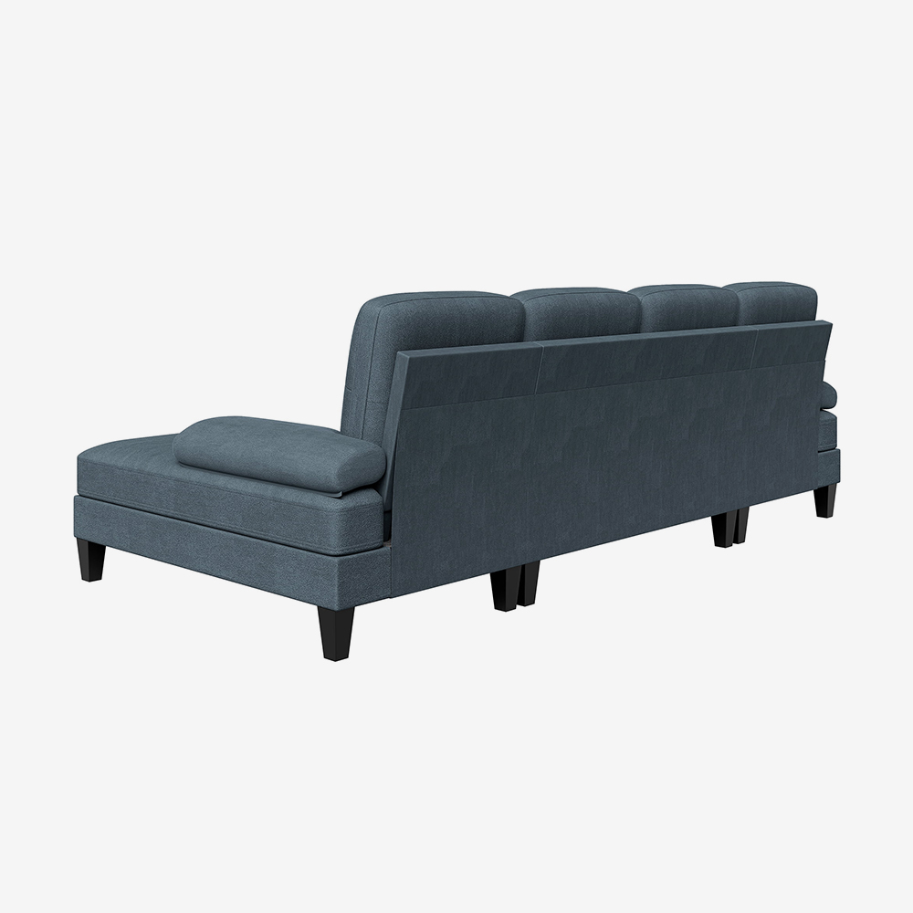 Sofa Couch with Double Chaise - تصویر 2