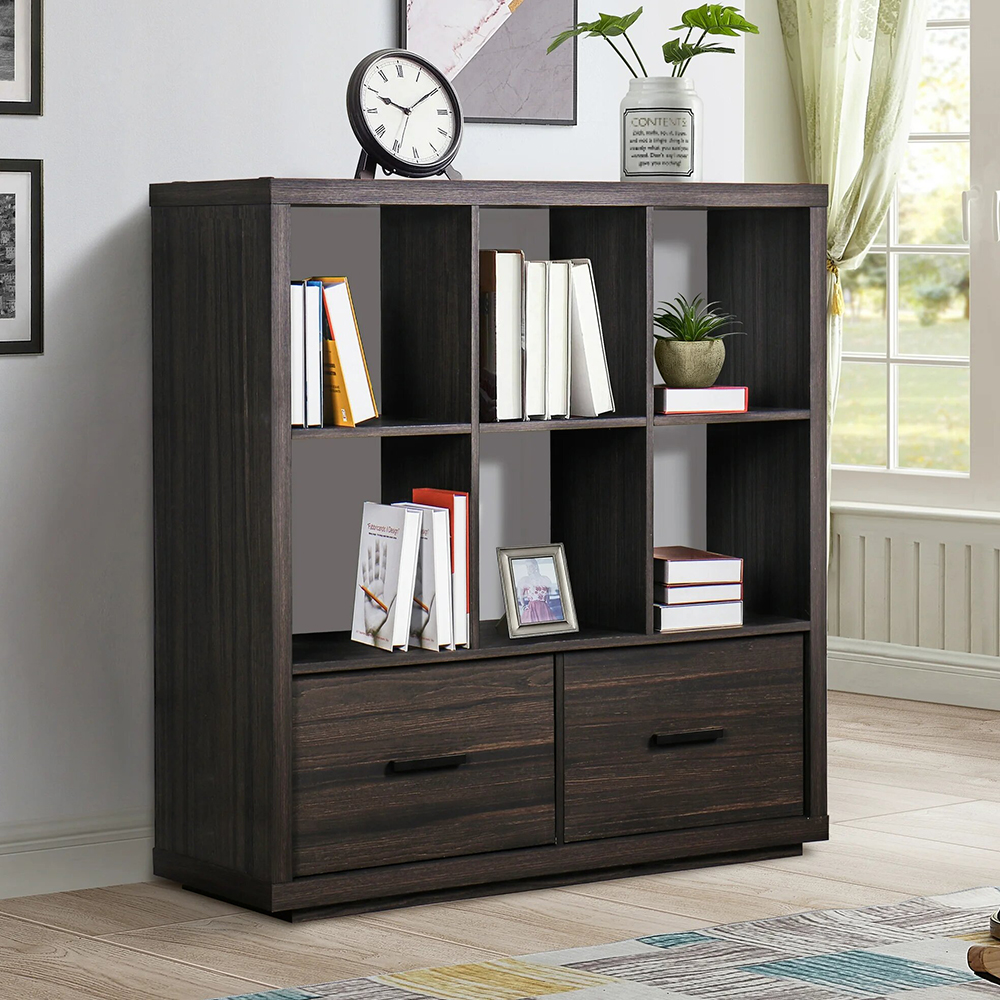 Steele Stylish Storage Bookcase - تصویر 3