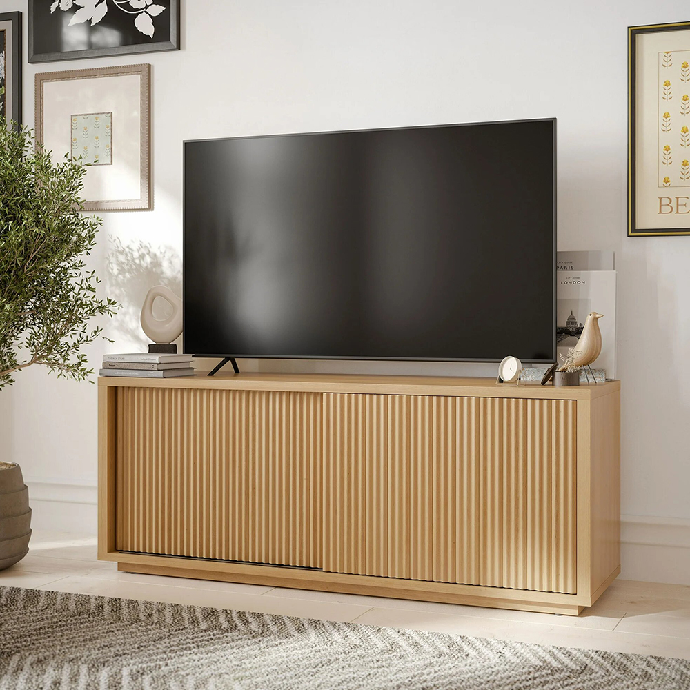 Hanson Rectangular TV Stand - تصویر 6